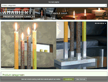Tablet Screenshot of designglasonline.com